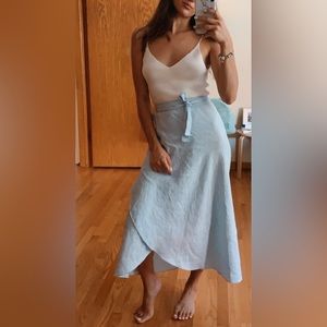 Pac Sun La Hearts white ribbed tank